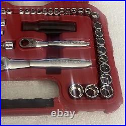 Craftsman 29308 SAE & Metric 51pc Pass Through Socket Set With Case