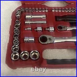 Craftsman 29308 SAE & Metric 51pc Pass Through Socket Set With Case