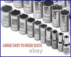 Craftsman 299-Piece Ultimate Easy Read Deep Standard SAE Metric Socket Set NEW