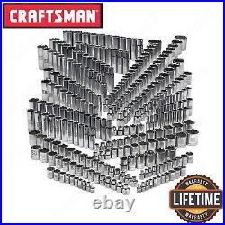 Craftsman 299-Piece Ultimate Easy Read Socket Set Standard Deep SAE Metric Drive