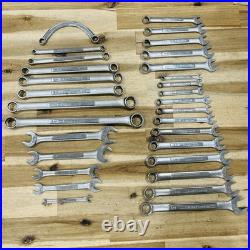 Craftsman 30 Piece Wrench Set V Series SAE & Metric Combination Box Open End