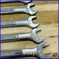 Craftsman 30 Piece Wrench Set V Series SAE & Metric Combination Box Open End