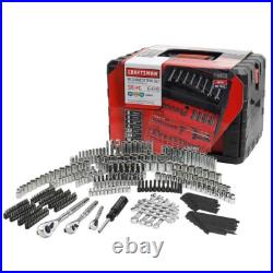 Craftsman 320 Piece Mechanics Tool Set With Case Wrenches SAE Metric 230 450 NEW
