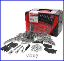Craftsman 320 Piece Mechanics Tool Set With Case Wrenches SAE Metric 230 450 NEW
