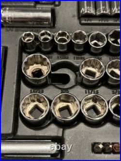 Craftsman 33618 106pc Metric & SAE Socket Set 1/4 3/8 1/2 Drive USA