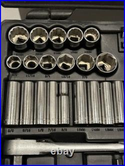 Craftsman 33618 106pc Metric & SAE Socket Set 1/4 3/8 1/2 Drive USA
