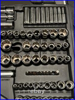 Craftsman 33618 106pc Metric & SAE Socket Set 1/4 3/8 1/2 Drive USA