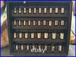 Craftsman 33653 53pc 3/8/ 1/4 Sae/metric Mechanics Socket Set G USA