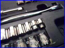 Craftsman 3/8 Drive SAE MM Ratchet Socket Wrench Set, USA, 22 pcs 6pt PN 45882