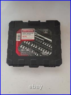 Craftsman 42pc Socket Wrench Bit Driver Set Torx Hex Flat Metric #34845