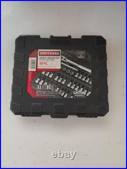 Craftsman 42pc Socket Wrench Bit Driver Set Torx Hex Flat Metric #34845