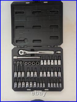 Craftsman 42pc Socket Wrench Bit Driver Set Torx Hex Flat Metric #34845