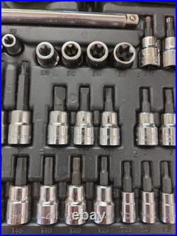 Craftsman 42pc Socket Wrench Bit Driver Set Torx Hex Flat Metric #34845