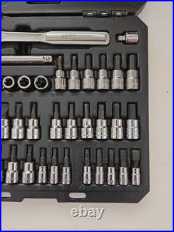 Craftsman 42pc Socket Wrench Bit Driver Set Torx Hex Flat Metric #34845