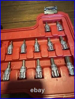 Craftsman 80 Pc. Socket Set 29308 L-AB Max Access Ratchet Set EUC Missing #17