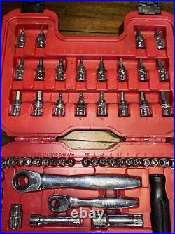 Craftsman 80 Pc. Socket Set 29308 L-AB Max Access Ratchet Set EUC Missing #17