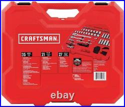 Craftsman 83-Piece Standard SAE / METRIC Mechanics Tool Socket Set