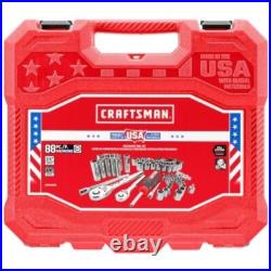 Craftsman 88 Pc SAE / Metric Socket Set CMMT45018 Forged in Texas FREE SHIP