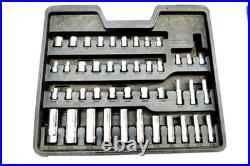 Craftsman 92 Piece Socket & Wrench Set in Case SAE & Metric Missing 1 Socket