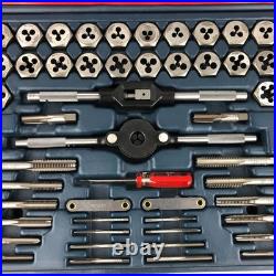 Craftsman 9-52377 Tap and Hex Die Set 76 Pcs Metric & SAE Standard USA Sears NEW