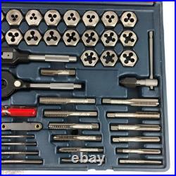 Craftsman 9-52377 Tap and Hex Die Set 76 Pcs Metric & SAE Standard USA Sears NEW