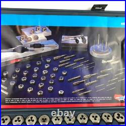 Craftsman 9-52377 Tap and Hex Die Set 76 Pcs Metric & SAE Standard USA Sears NEW