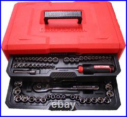 Craftsman Big Mechanics Tool Set 256 Piece SAE/Metric 2-Drawer Case