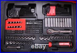 Craftsman Big Mechanics Tool Set 256 Piece SAE/Metric 2-Drawer Case