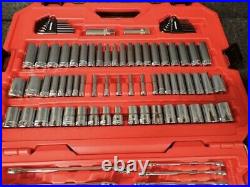 Craftsman CMMT12034 SAE/Metric Mechanics Tool Set 1/4, 3/8, 1/2 Drives 189pc