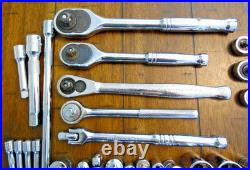 Craftsman, Husky, Pittsburgh, Unbranded Lot of 150 + Pieces Sockets, Ratchets