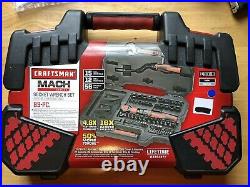 Craftsman Mach Series 83 Piece Ratcheting Tool Set with Carrying Case