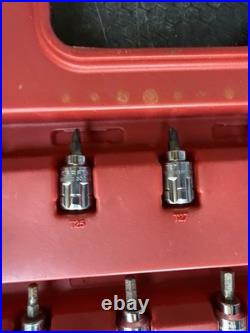 Craftsman Max Axess 88 Pc SAE Metric Pass Thru Ratchet Socket Tool Set withCase