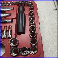 Craftsman Max Axess Pass Through Socket Set Metric & SAE 6pt Torx Hex 32820 80pc