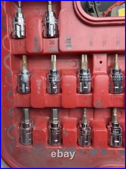 Craftsman Max Axess Pass Through Socket Set Metric & SAE 6pt Torx Hex 32820 80pc
