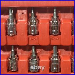 Craftsman Max Axess Pass Through Socket Set Metric & SAE 6pt Torx Hex 32820 80pc Craftsman Max Axess Pass Through Socket Set Metric & SAE 6pt Torx Hex 32820 80pc
