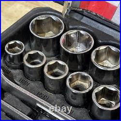 Craftsman Mechanic Socket Wrench Set 62pc Metric & SAE WithCase 33039 COMPLETE USA