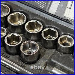 Craftsman Mechanic Socket Wrench Set 62pc Metric & SAE WithCase 33039 COMPLETE USA