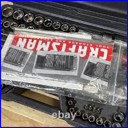 Craftsman Mechanic Socket Wrench Set 62pc Metric & SAE WithCase 33039 COMPLETE USA