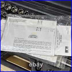 Craftsman Mechanic Socket Wrench Set 62pc Metric & SAE WithCase 33039 COMPLETE USA