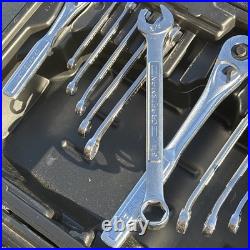 Craftsman Mechanics Socket Wrench Tool Set Metric & SAE ALL 6 POINT 9 33644 USA