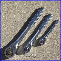 Craftsman Mechanics Socket Wrench Tool Set Metric & SAE ALL 6 POINT 9 33644 USA