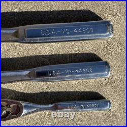 Craftsman Mechanics Socket Wrench Tool Set Metric & SAE ALL 6 POINT 9 33644 USA