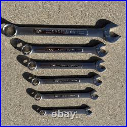 Craftsman Mechanics Socket Wrench Tool Set Metric & SAE ALL 6 POINT 9 33644 USA