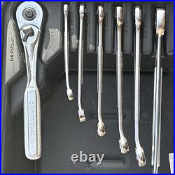 Craftsman Mechanics Socket Wrench Tool Set Metric & SAE ALL 6 POINT 9 33644 USA