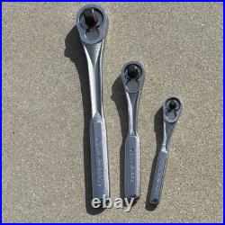 Craftsman Mechanics Socket Wrench Tool Set Metric & SAE ALL 6 POINT 9 33644 USA