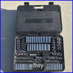 Craftsman Mechanics Socket Wrench Tool Set Metric & SAE ALL 6 POINT 9 33644 USA