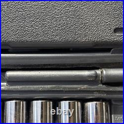 Craftsman Mechanics Socket Wrench Tool Set Metric & SAE ALL 6 POINT 9 33644 USA
