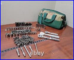 Craftsman Mechanics Tool Set, Mixed Sockets, SAE/Metric, 3/8 & 1/2 Drive c-x Craftsman Mechanics Tool Set, Mixed Sockets, SAE/Metric, 3/8 & 1/2 Drive c-x