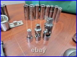 Craftsman Mechanics Tool Set, Mixed Sockets, SAE/Metric, 3/8 & 1/2 Drive c-x Craftsman Mechanics Tool Set, Mixed Sockets, SAE/Metric, 3/8 & 1/2 Drive c-x