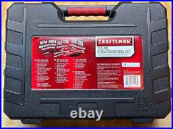 Craftsman Mechanics Tool Socket Set 118-pc SAE Metric 1/4 3/8 and 1/2 Drive